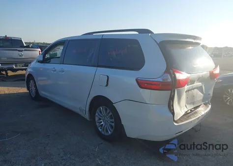 2015 Toyota Sienna Xle Premium 8 Passenger from USA, damaged, VIN 5TDYK3DC1FS675011